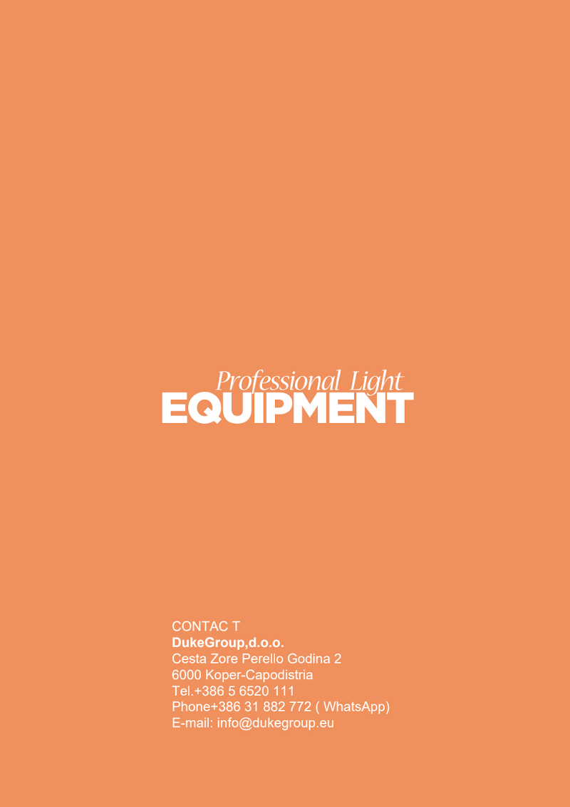 PROFESSIONAL LIGHT EQUIPMENT